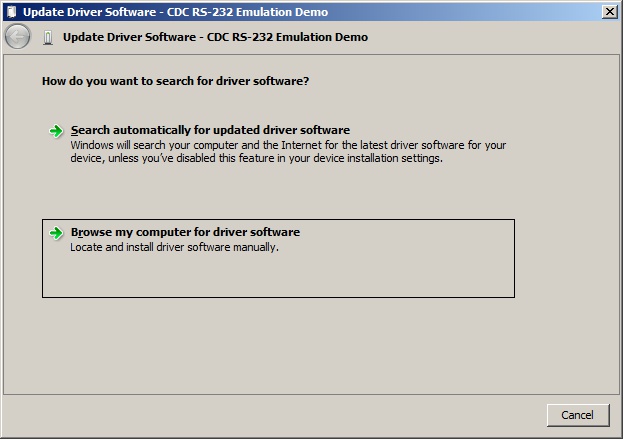 CDC RS232_Emulator_Driver_Install_Select
