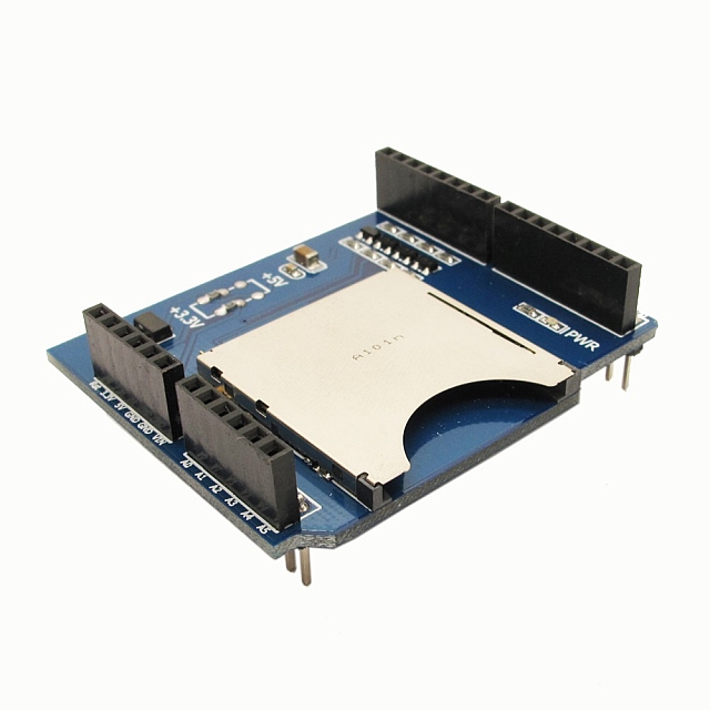 Arduino Stackable SD / Micro SD Card Shield - Click Image to Close