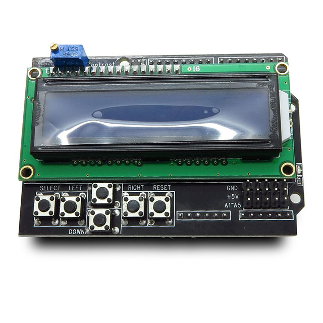 Arduino 16x2 Character LCD Shield - Click Image to Close