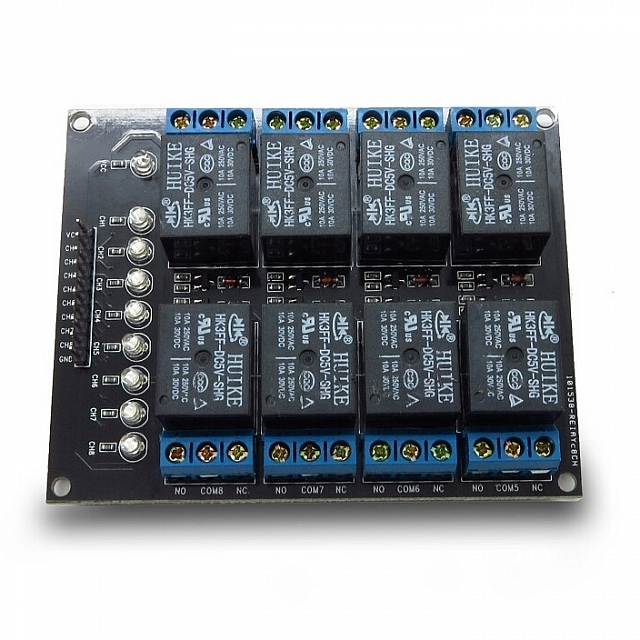 8 Channels 5V Relay Module - Click Image to Close