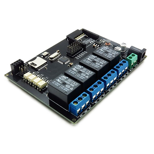 RBoard - Arduino board with built-in Relay - Click Image to Close