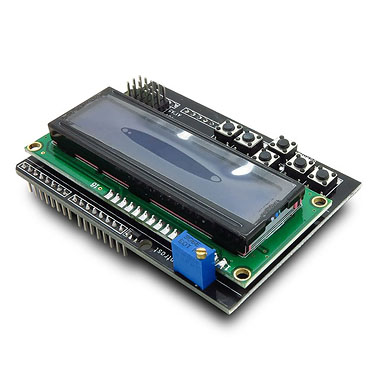 Arduino 16x2 Character LCD Shield