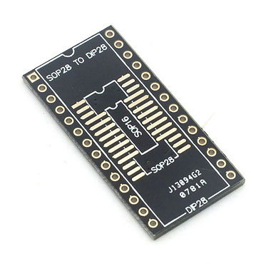 SOIC28 TO DIP28 ADAPTER (5 in a pack)